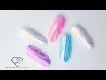 Summer nail art ideas, 3d shell nail art, texture nails. Mermaid shell nail art tutorial with gel