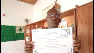 Hassan NTAHONSIGAYE, burunda instruisto de Esperanto