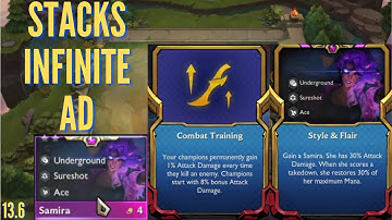 Combat training Samira with her augment just deletes enemy teams | tft set 8.5 ranked |