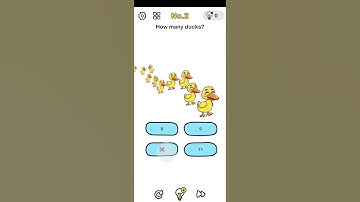 #answerbrainoutlevel2 How many ducks? /brain out/level 02