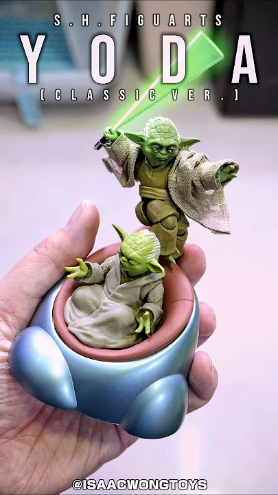 [S.H.Figuarts] Master Yoda - Classic ver. (Star War: Revenge of the Sith) #SHF #Yoda  #IsaacWongToys