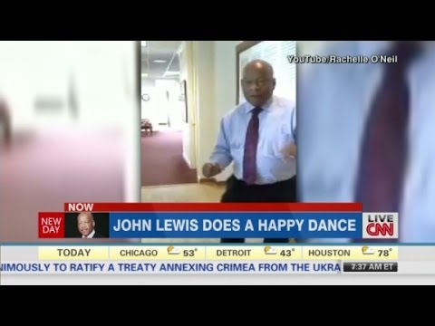 Inside Politics: John Lewis Happy