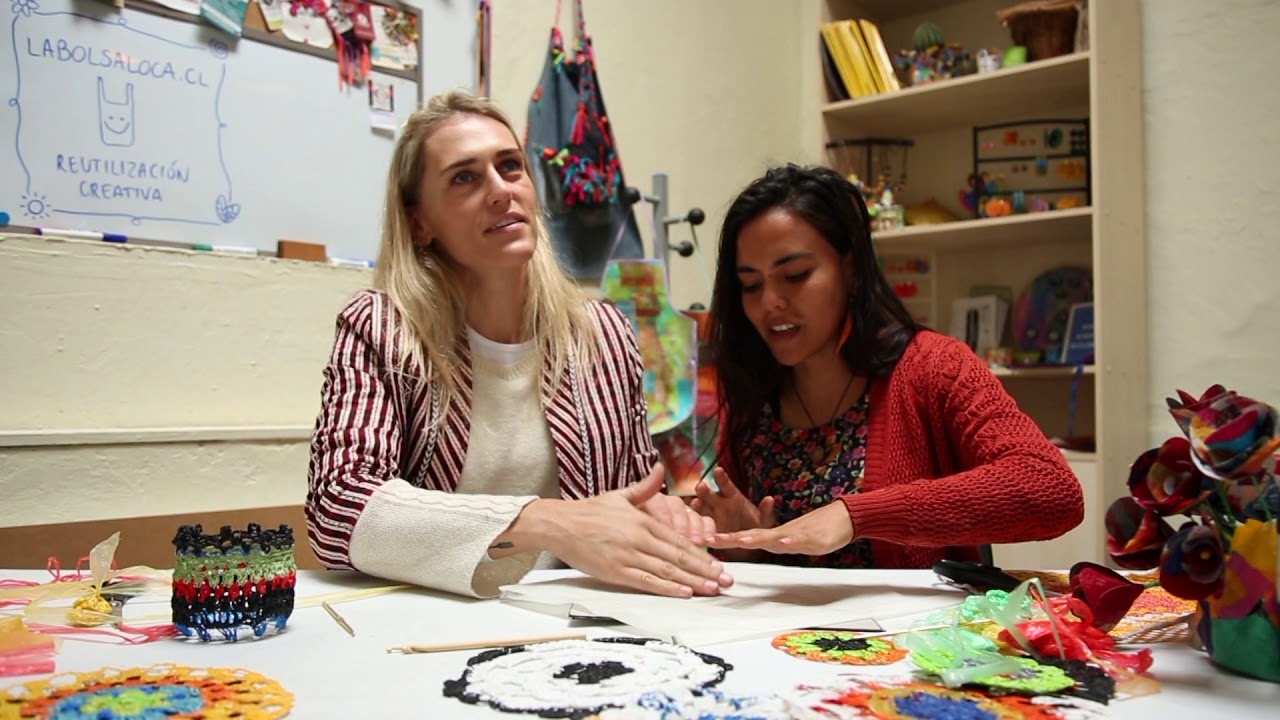 Plan V - Creación con bolsas plásticas