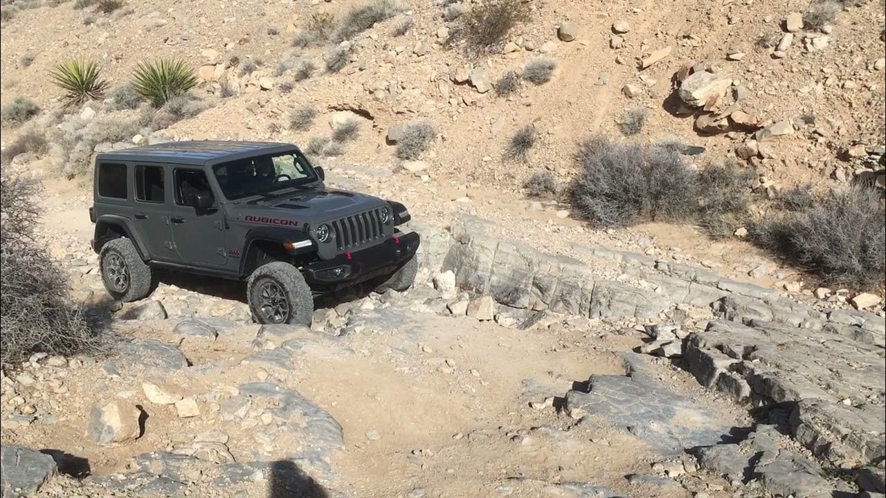 Jeeping down Tie Rod Canyon YouTube