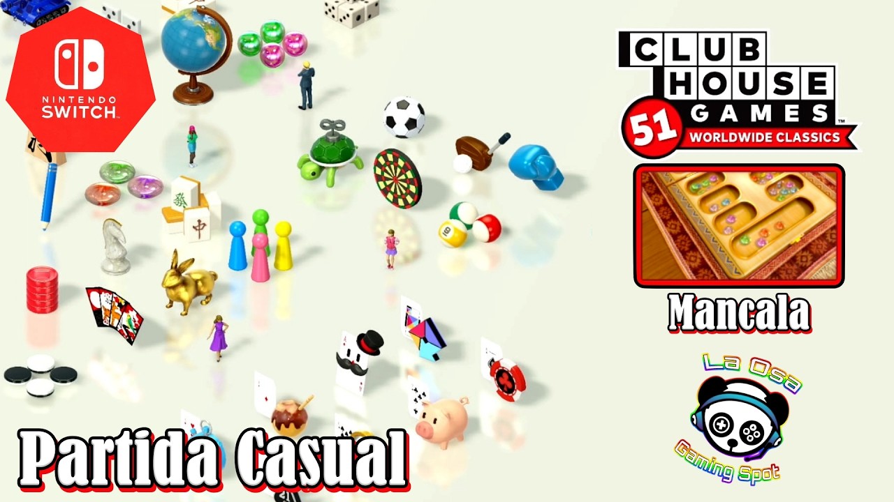 Clubhouse Games: 51 Worldwide Classics | 1. Mancala | Partida Casual