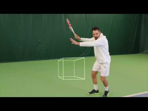 tennis tip - impact point