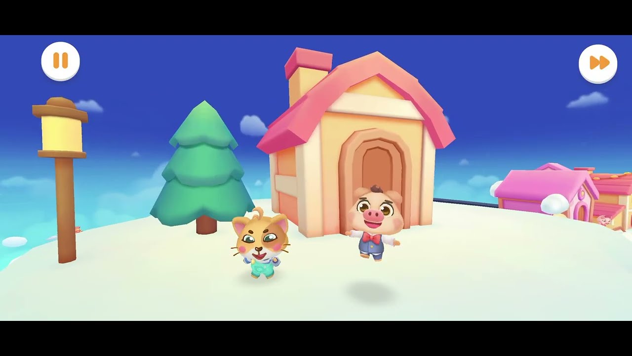 Baby Panda's School 🏫 Bus 🚌//