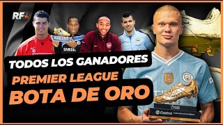 Ganadores Bota de Oro - Premier League - 1993/2024