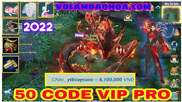 VLTK Mobile Lậu Cày Cuốc - Tặng 50 Code Vip Duy Nhất , Free 6M Xu Wep , Miễn Phí Auto - VL Đào Hoa