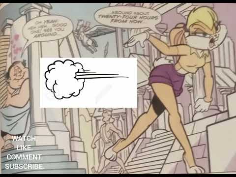 GIRL FART-Lola Bunny, in Bacchus's face