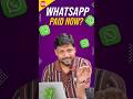 WhatsApp Paid Now? #whatsapp #WhatsAppPlus #tipsandtricks #TechNews #techtips
