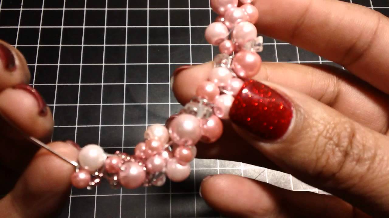 Beaded Wire Heart Embellishment! - YouTube