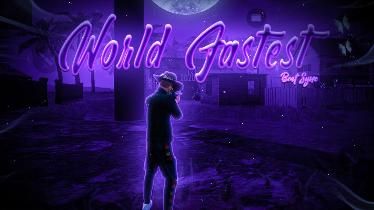 World's Fastest Beat Sync Montage Ever | Magenta Riddim Free Fire Montage