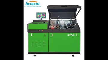 CR708 eui injector cambox common rail injector pump test bench Testing the Common Rail Pump Video