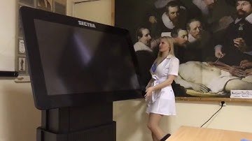 Demo introduction of Sectra Table (Russian)