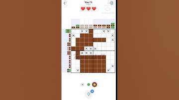 15 May 2025 | Daily Nonograms Color Puzzle (Hard) | Color Logic Puzzle Solve – #ZpuzzleZ