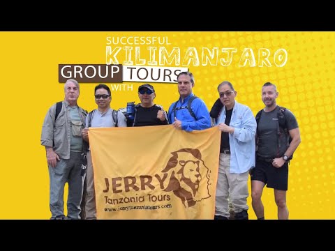 A Successful Kilimanjaro Group Tours with Jerry (2020)