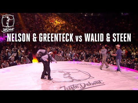 Popping battle semi final : Nelson & Greenteck vs Walid & Steen