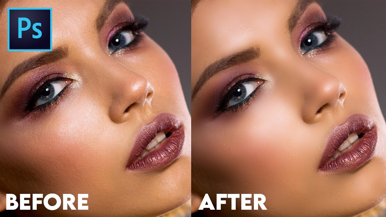 download action photoshop menghaluskan wajah