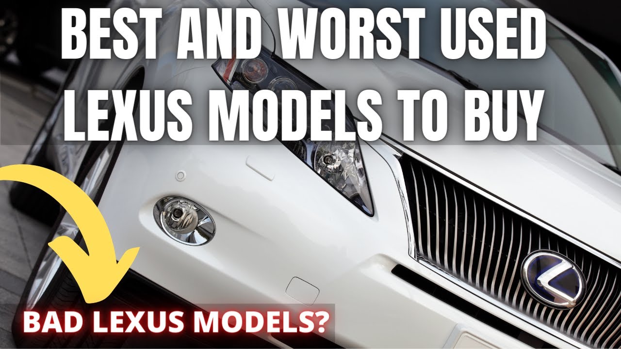 Best Selling Lexus Models of All Time