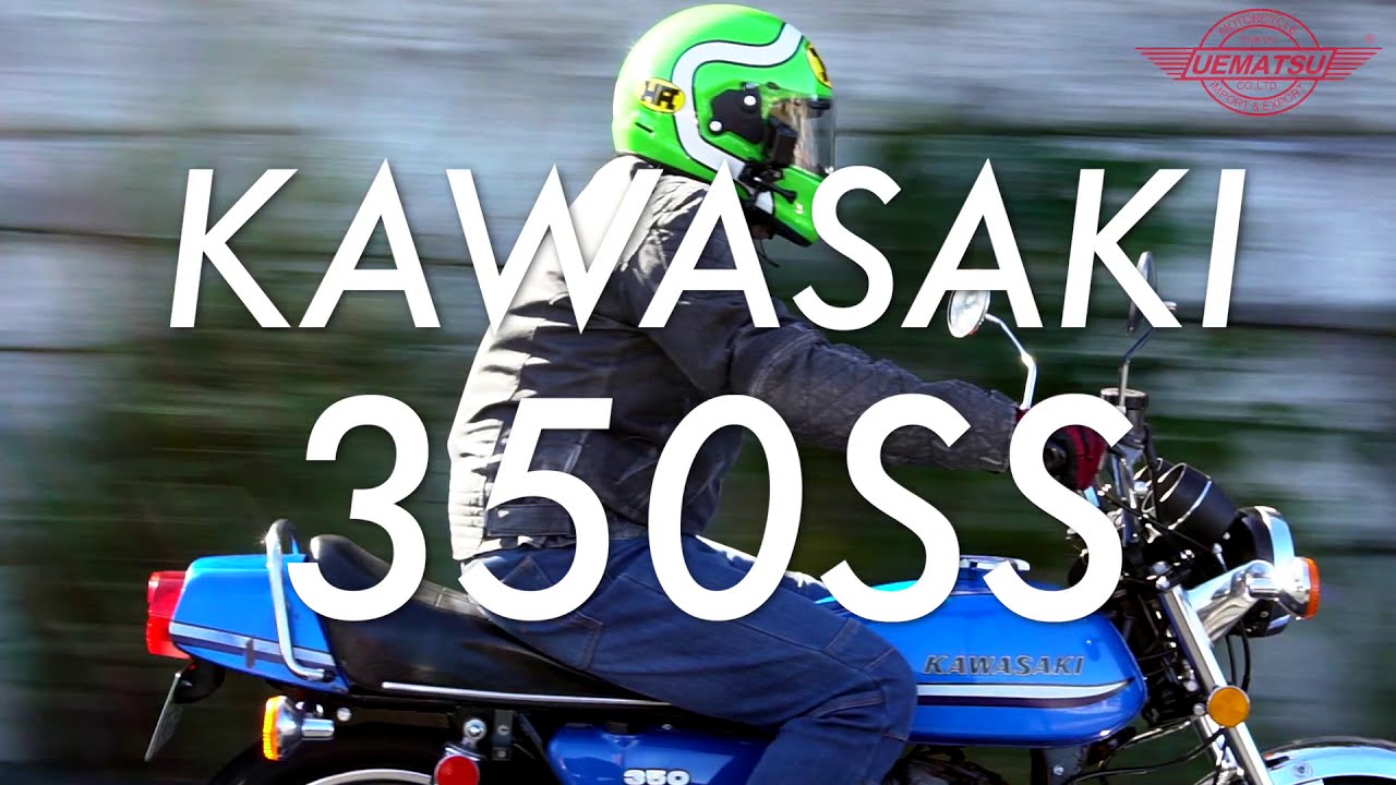 Riding a 1972 Kawasaki 350SS S2 Mach II in the streets of Tokyo