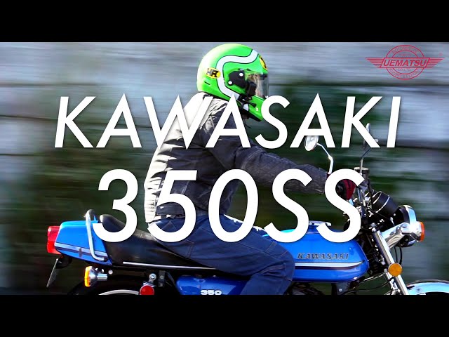 Riding a 1972 Kawasaki 350SS S2 Mach II in the streets of Tokyo