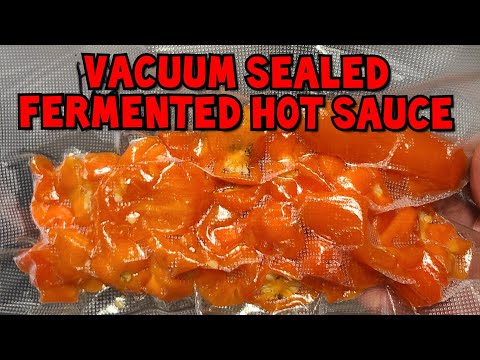 Vacuum Sealed Fermented Hot Sauce