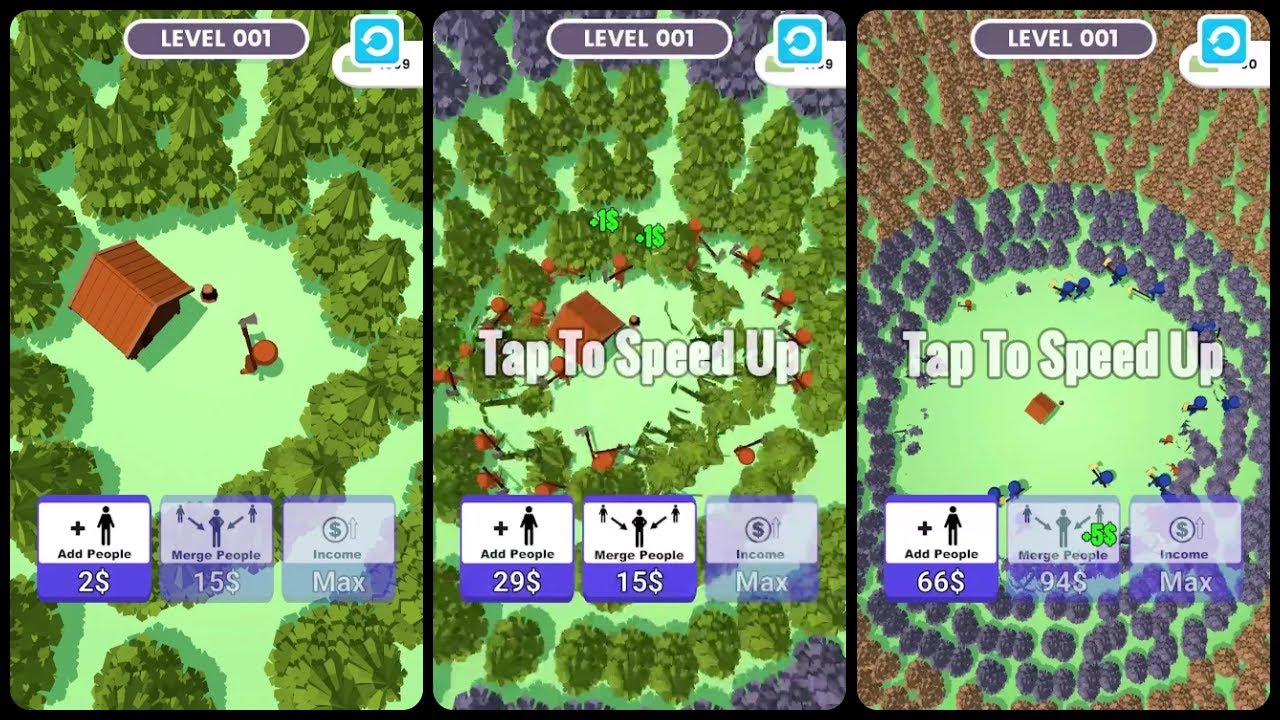 Lumberjack Fever Mobile Game Gameplay Android & Apk YouTube