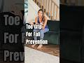 Improve your balance with this exercise for feet #fallprevention #seniors