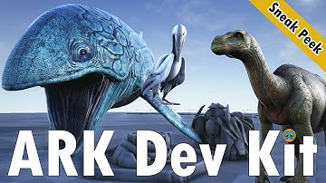 ARK Dev Kit Sneak Peek | Tek Power Generator, Leedsichthys, Ichthyornis, Iguanodon