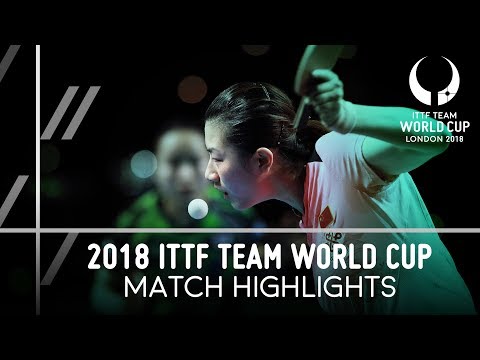 2018 Team World Cup Highlights I Ding Ning vs Mima Ito (Final)