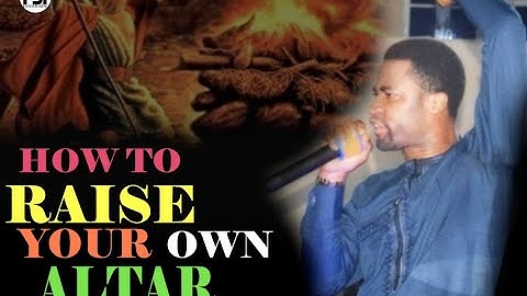 DEEP SECRET//  HOW TO RAISE YOUR OWN ALTAR//POWERFUL// APOSTLE MICHAEL OROKPO