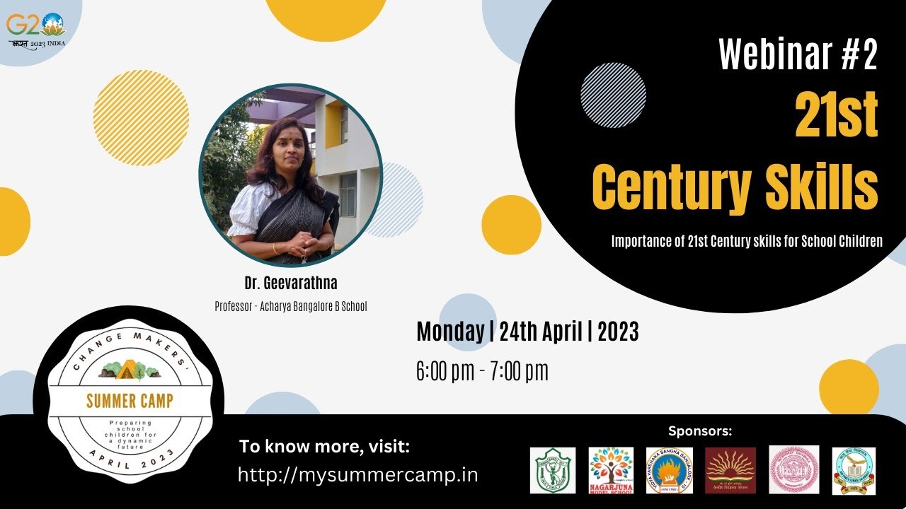 Webinar 2: 21st Century Skills - YouTube