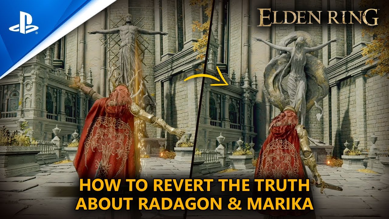 A história de Marika e Radagon em Elden Ring