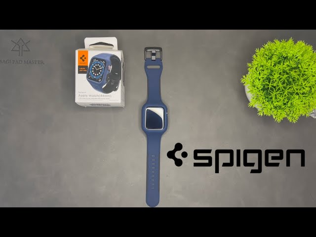 Spigen Liquid Air Pro Soft Silicone Sports Band Designed for Apple Watch Series 6/SE/5/4 (44mm).