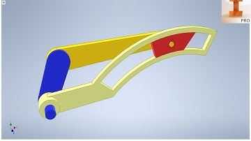 Slider Crank - Bars Mechanism Animation
