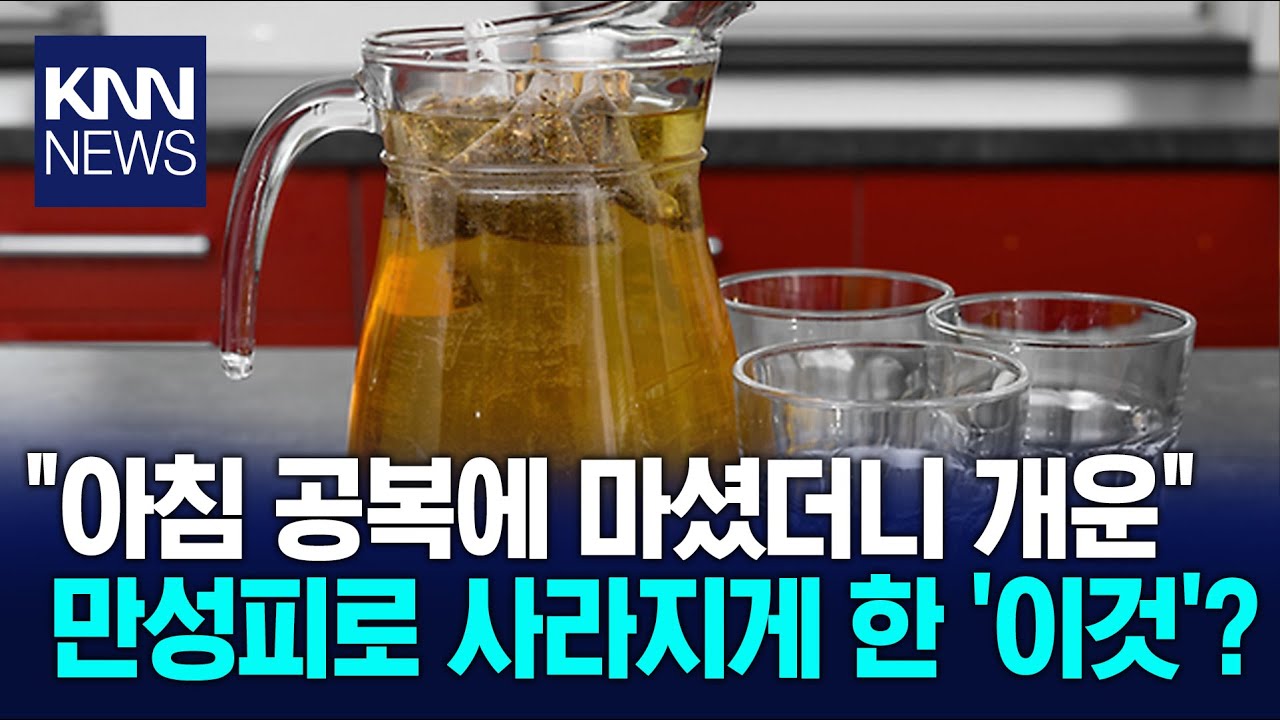 아침 공복 한 잔이 하루 컨디션 결정 보리차·현미차 제치고 1위는? / KNN