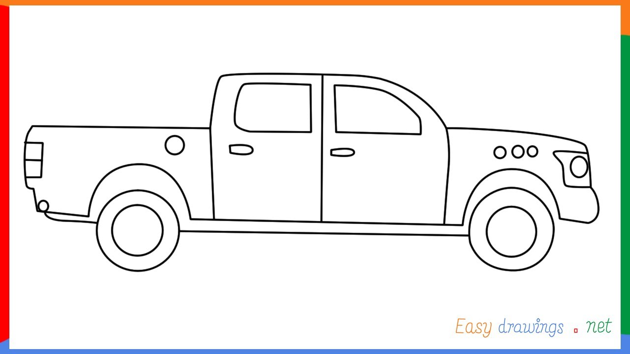 How to Draw a GMC Truck (Easy and Realistic) : r/gmc