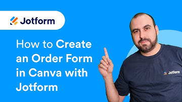 How to Create an Order Form in Canva with Jotform