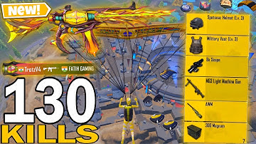 130 KILLS!😍 NEW BEST LOOT GAMEPLAY with BEST MUMMY SET🔥SAMSUNG,A7,A8,J4,J5,J6,J7,J2,J3,XS,A3,A4,A5