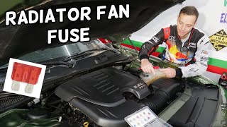 DODGE CHARGER RADIATOR FAN FUSE LOCATION REPLACEMENT, DODGE CHARGER OVERHEATING