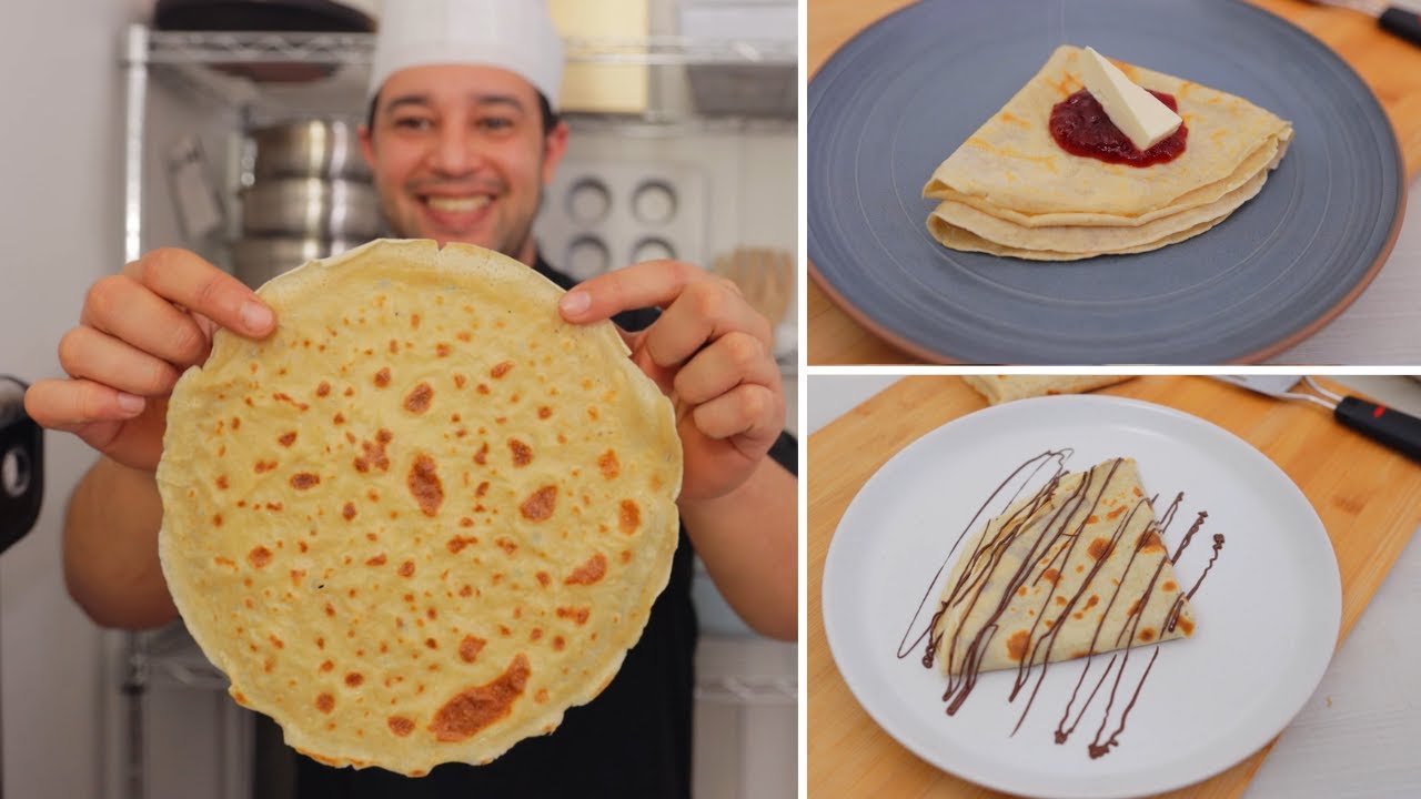 كريب الشوفان لرياضيين بدون غلوتن بدون دقيق ابيض بدون ملح بدون سكر والمداق خرافي