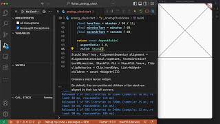 FLUTTER - Analog Clock