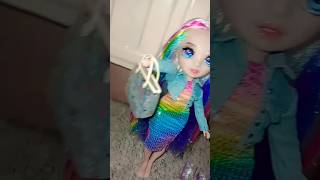 Part 2!! #rainbowhigh #rainbowworld Slime Doll!! Amaya 🌈⚡✨🌟