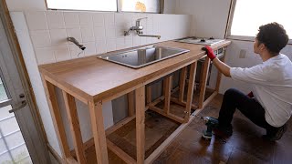 #4 DIY Kominka Kitchen Makeover On a Budget ($300) with No Previous Experience