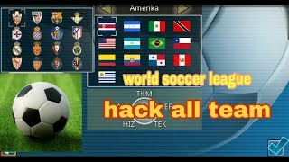 How to hack World soccer league all team screenshot 3