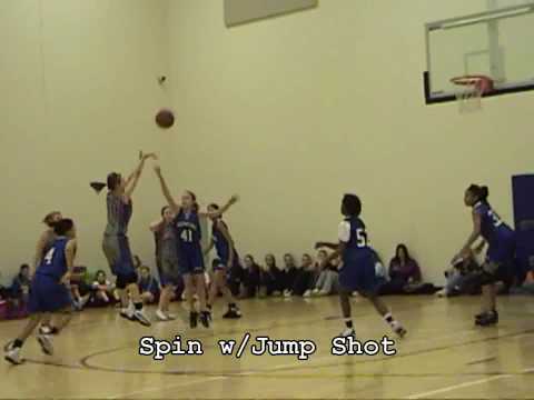 Abbie Hein Basketball Highlights (8th Grade, SLP v...