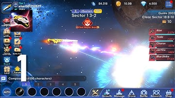 Darkstar Space Idle RPG - Gameplay Walkthrough Part 1 (Android, IOS)