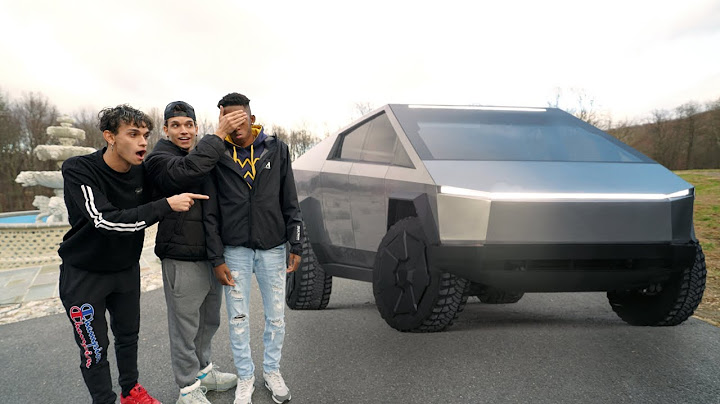 Destroying Our Friend's Car And Surprising Him With The New Tesla Cybertruck!