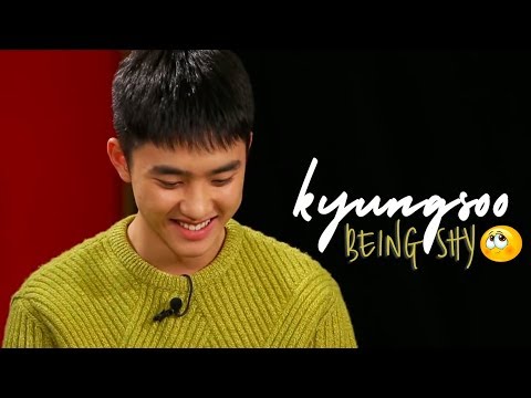 EXO DO KYUNGSOO GETTING SHY COMPILATION